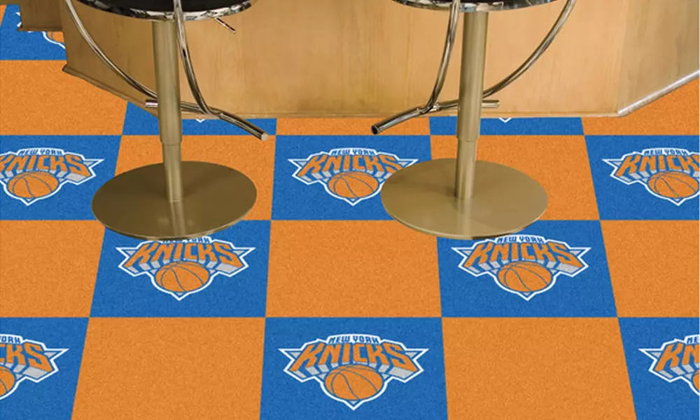 Fanmats NBA 45 Sq. Feet Team Logo Carpet Tile Set (20-Piece) - Primary Image