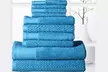 Elegance Spa 100% Egyptian Cotton 600GSM Chevron Towel Set (10-Piece) - Second Medium