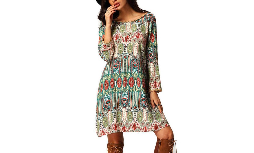 Image 2: Bohemian jurk