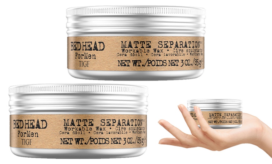 Image 1: 2er-Pack TIGI Bed Head Pure Texture Mens Hair Paste 83 g (127,70€/1kg)