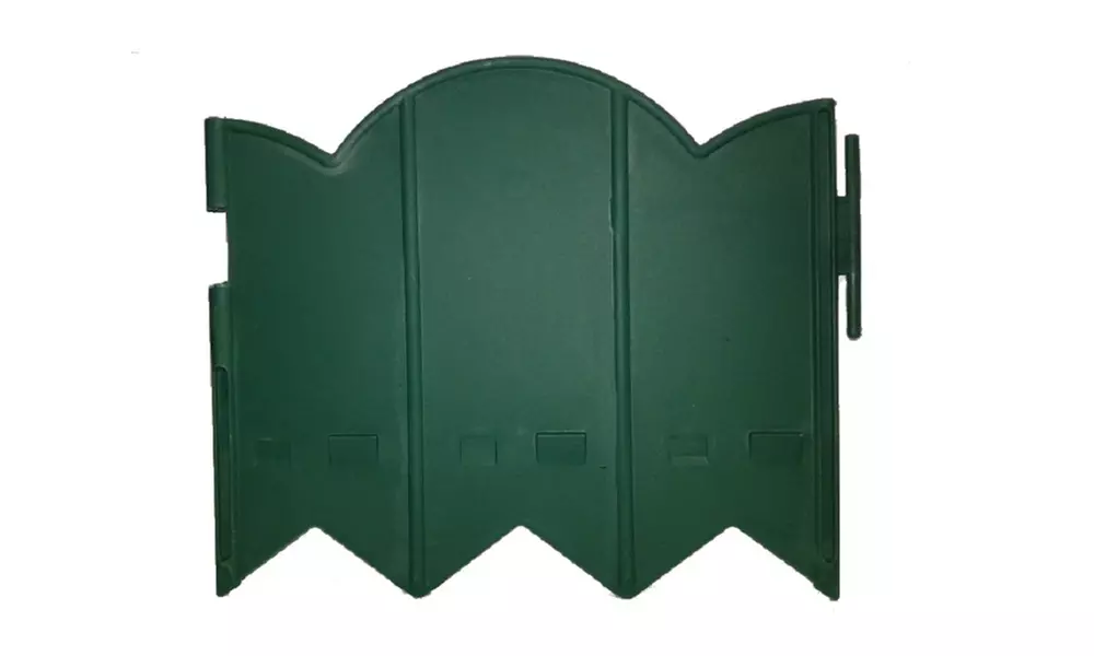 Interlocking Garden Edging Set (12-Piece Set) - Second Medium