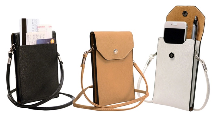 mobile cross body bag