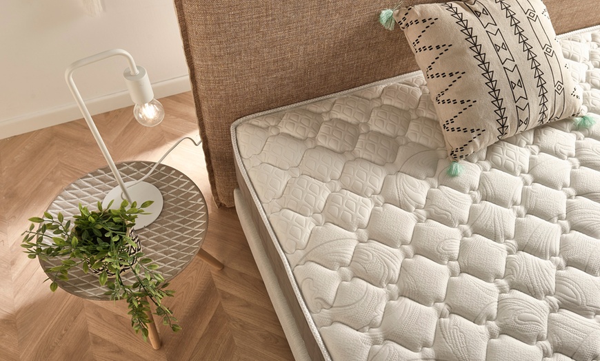 Image 3: Matras Gel 'Ecolife' met 100% gerecycleerd ecolife-materiaal, OEKO-TEX