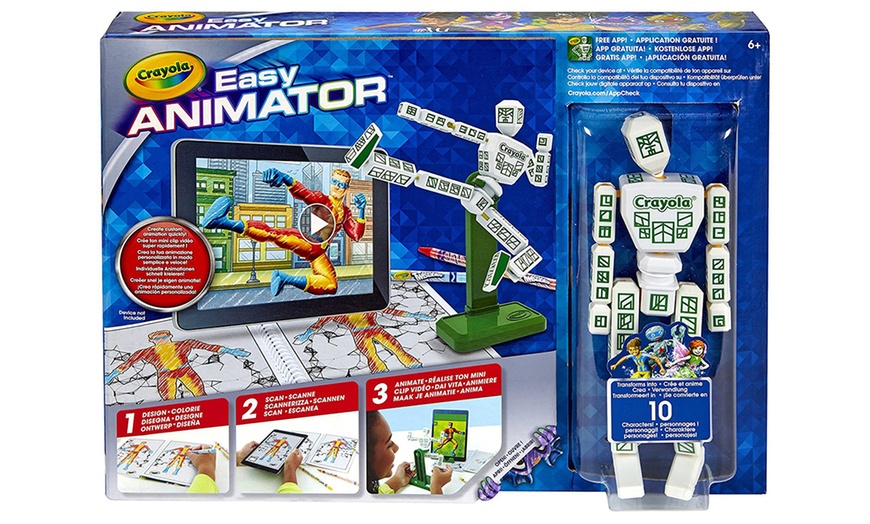 Image 2: Crayola Easy Animator Set