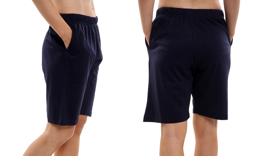 Image 8: Men's Lounge Shorts Two-Pack