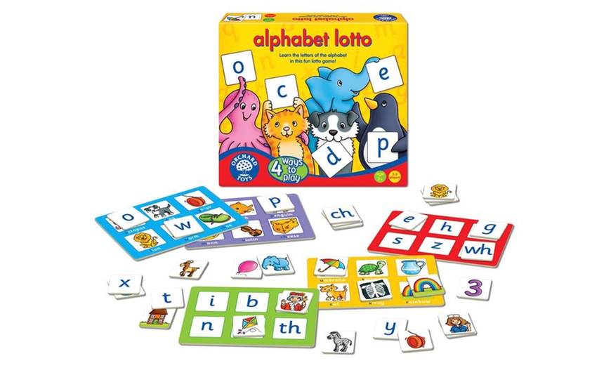 Image 1: Orchard Toys Alphabet Lotto