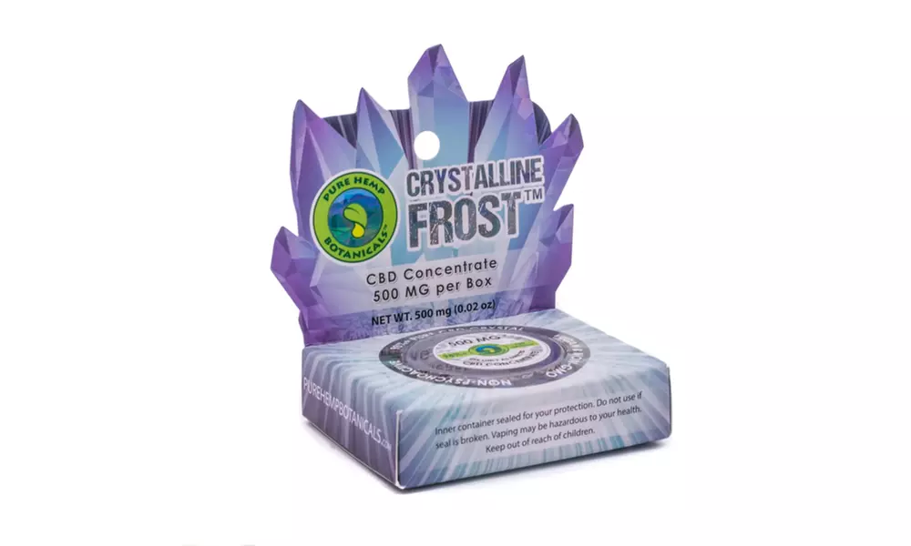 Crystalline Frost Pure CBD Concentrate from Pure Hemp Botanicals - Primary Image