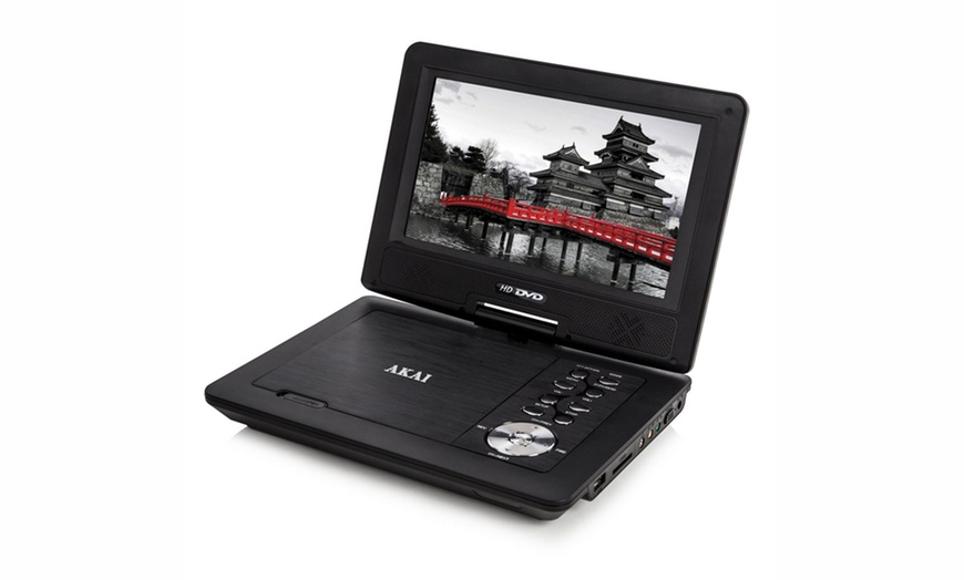 Image 2: Akai Multi-Region 10" DVD Player