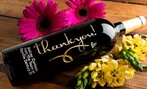 Personalized Wine Gift: Custom Etched Wine Bottles & Gift