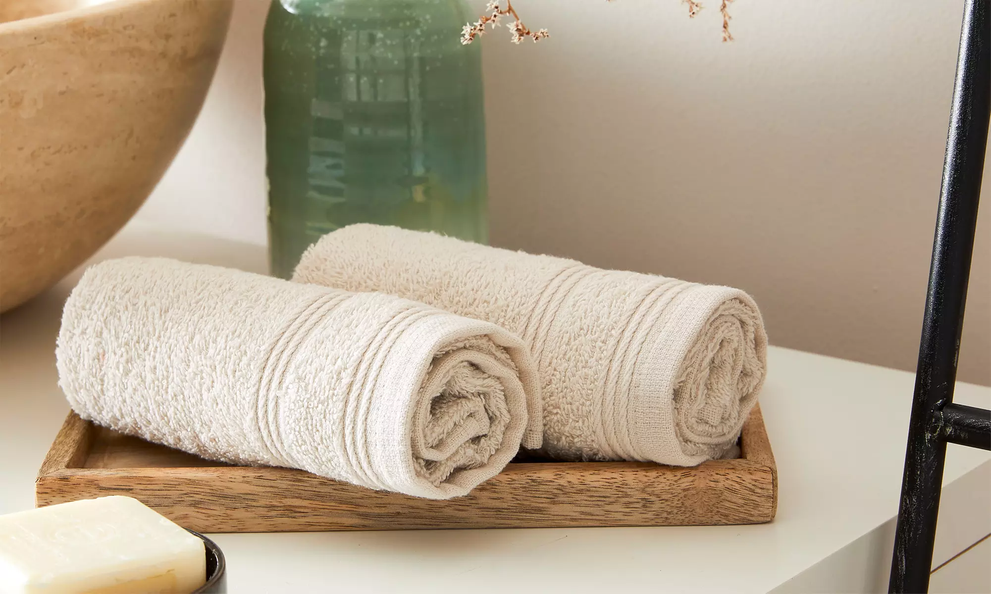 Pack complet serviettes éponge 10 pièces