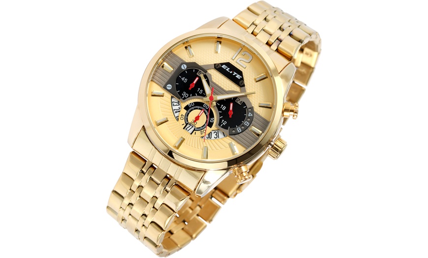 Image 10: Montre pour homme Elite