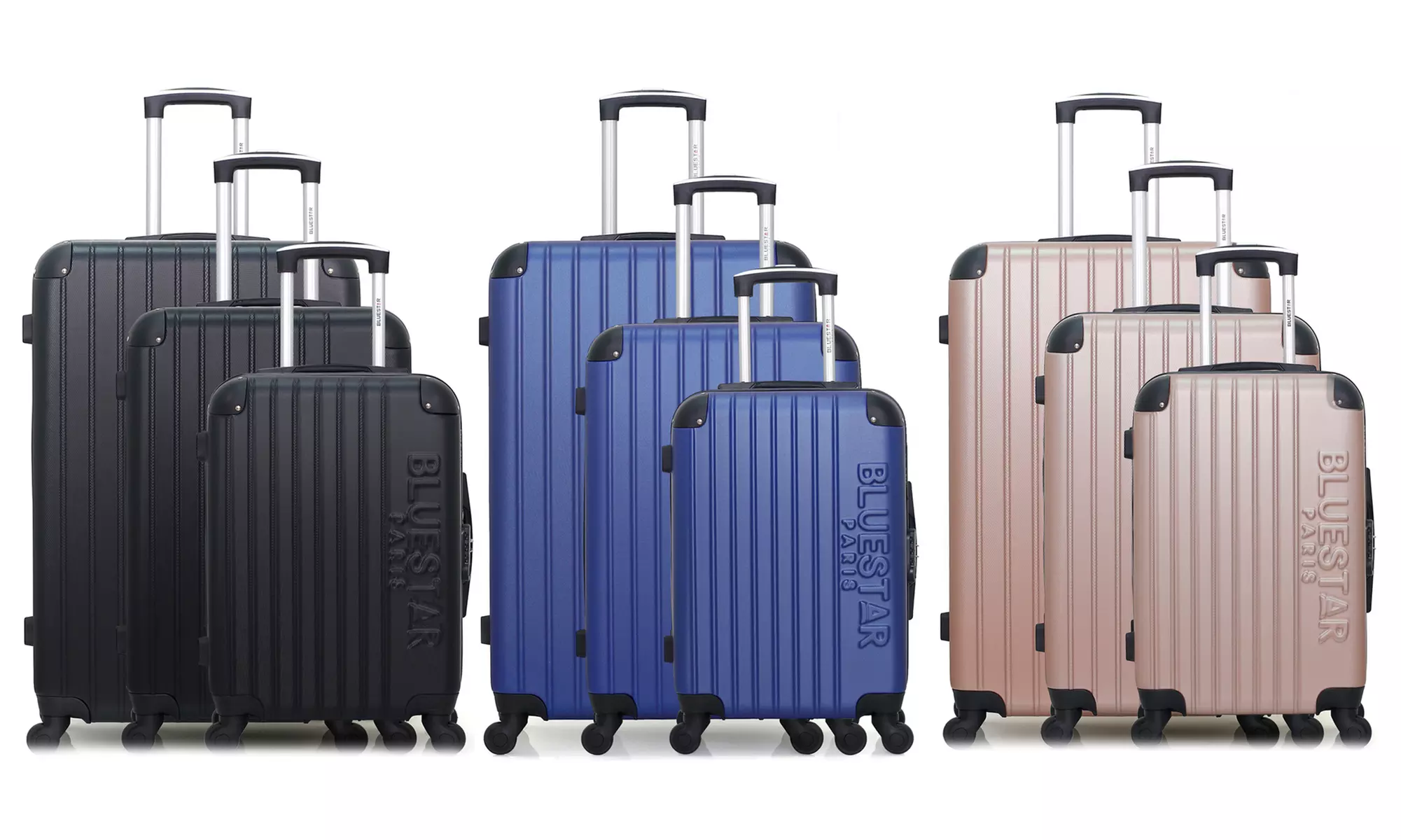 Set de 3 maletas con ruedas con envío gratuito - Primary Image