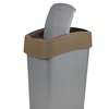 Image 5: Curver Plastic Flip Lid Waste Bin