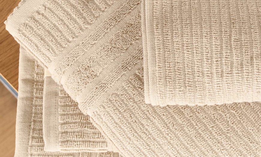 Image 24: Ensemble de 5 serviettes en coton