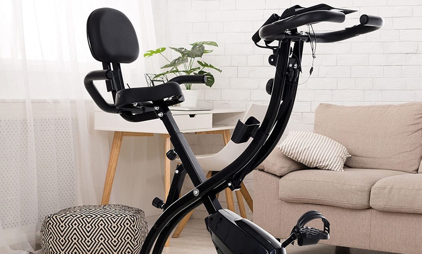 Image 6: HomCom Exercise Bike