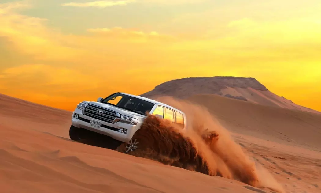 Evening Desert Safari with Home or Hotel Pick-Up for Up to Six from Desert King Tourism (Up to 71% Off) - Primary Image