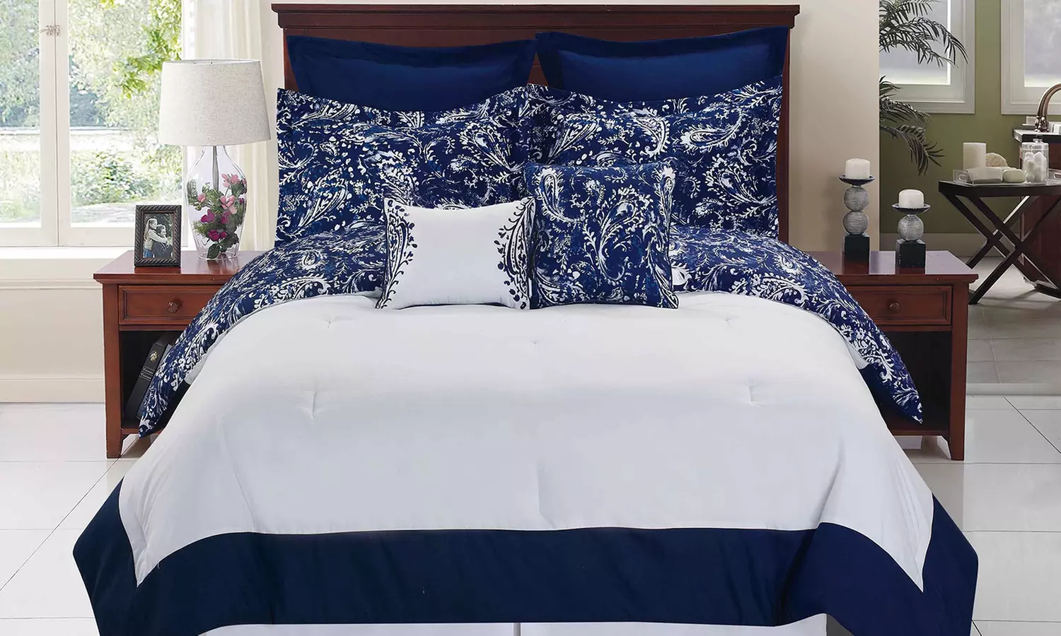 Printed Comforter Sets (6- or 8-Piece) - Primary Image
