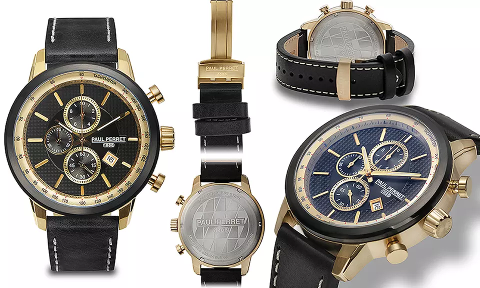 Paul Perret Swiss Chronograph Sorel Men's Watch - Second Medium