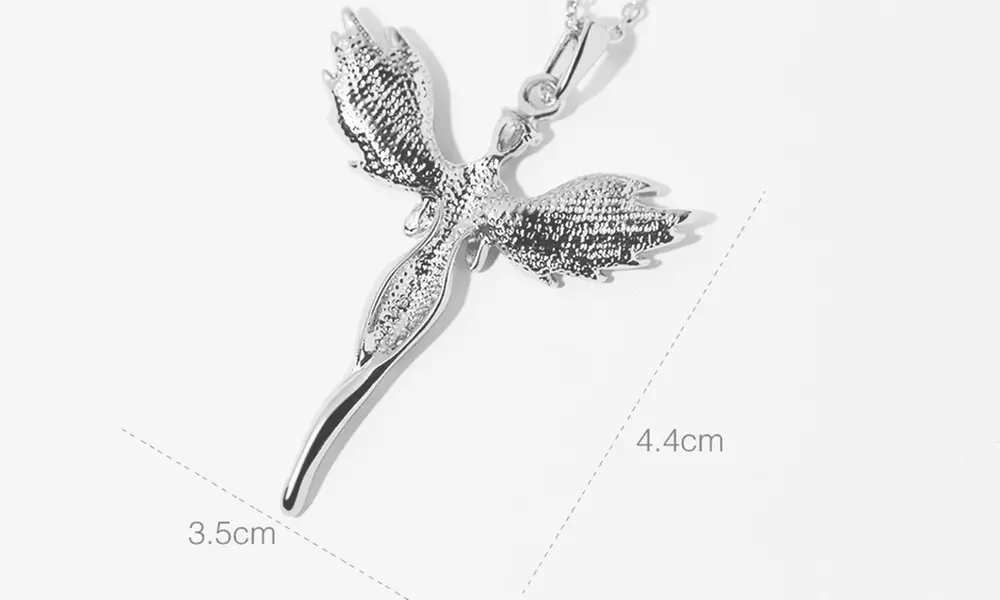 1x oder 2x Schutzengel-Halskette mit Zirkonia-Kristallen