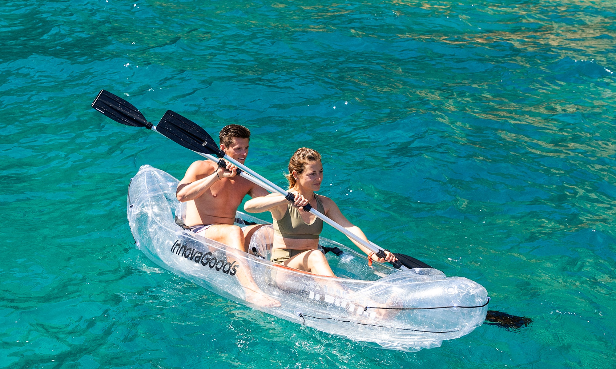 Kayak gonfiabile con accessori