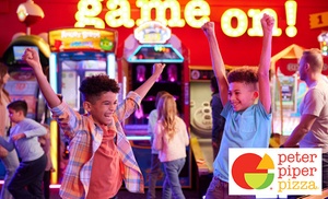 35% Off Unlimited Gameplay & Pizza Packages at Peter Piper Pizza 