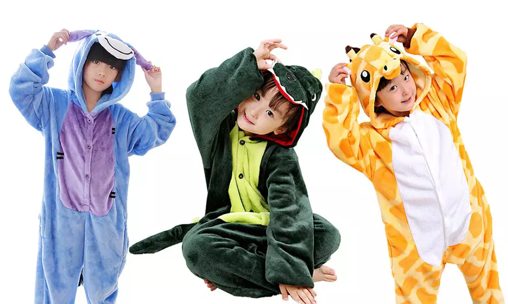 Kinder-Onesie in Tieroptik im Modell und in der Größe nach Wahl - Primary Image