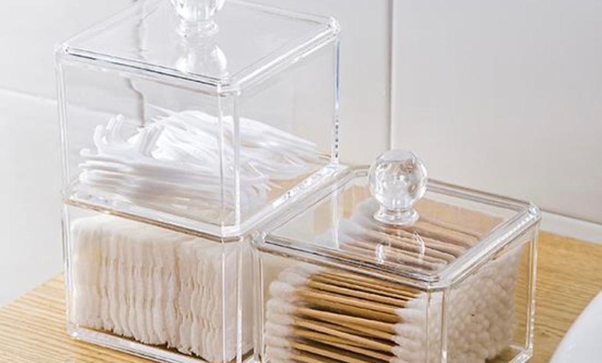 Image 2: One or Two Clear Small Storage Boxes