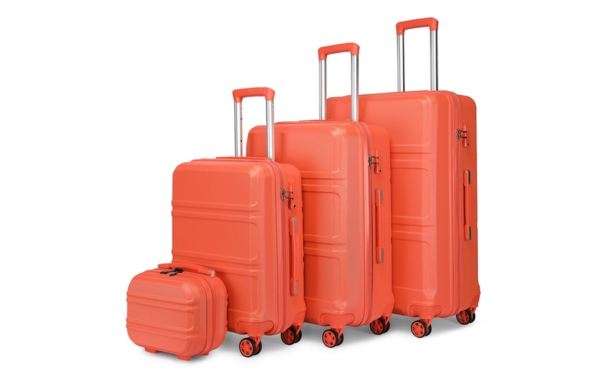 Image 1: Up to Four Kono Luggage Suitcases