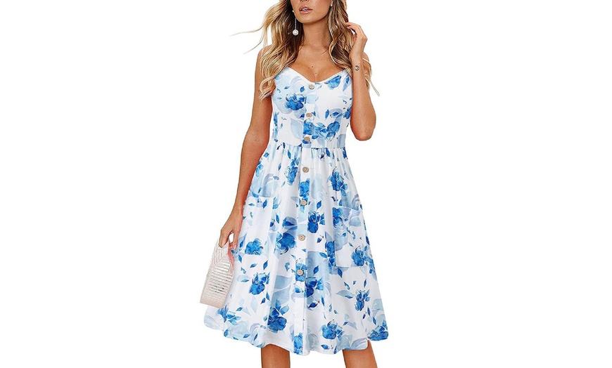 Image 10: Women's Floral Printed Dress