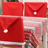 Image 1: Get Festive Four-Piece or Non-woven Christmas Chair Cover Set x4/x8