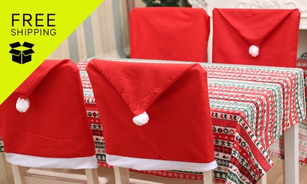 Four-Piece Christmas Chair Cover Set - Ever Mercantile Limited