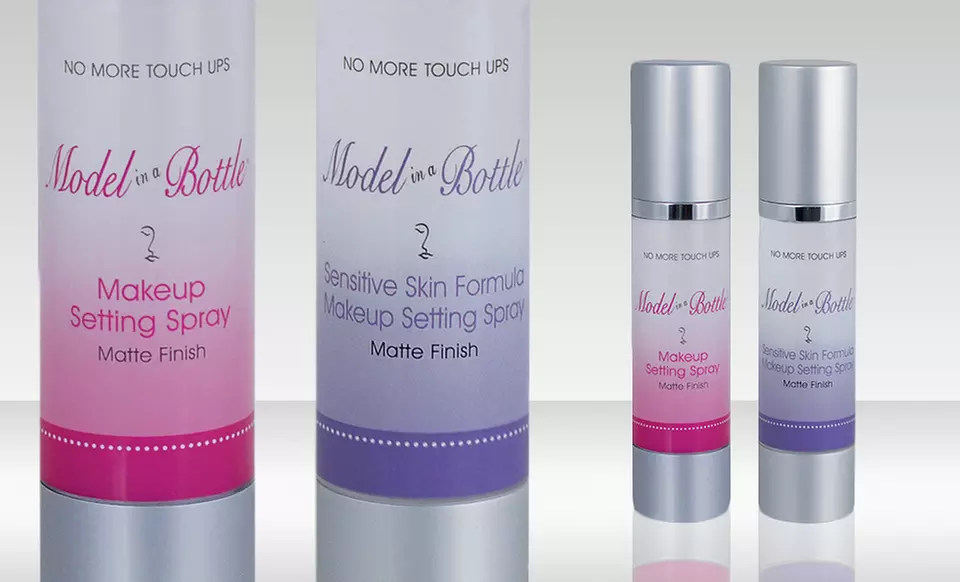 Model in a Bottle Makeup Setting Spray in Original or Sensitive Formula - Primary Image