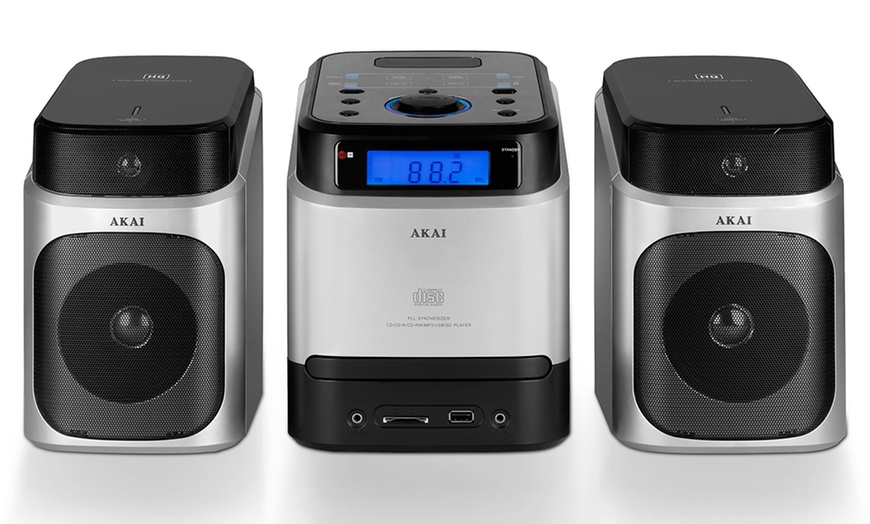 Image 3: Akai CD Micro Hi-Fi System