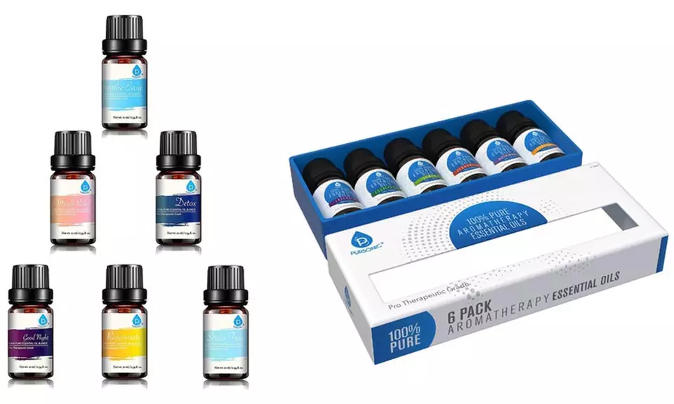 Aromatherapy Essential Oils Gift Sets (6-Piece) - Primary Image