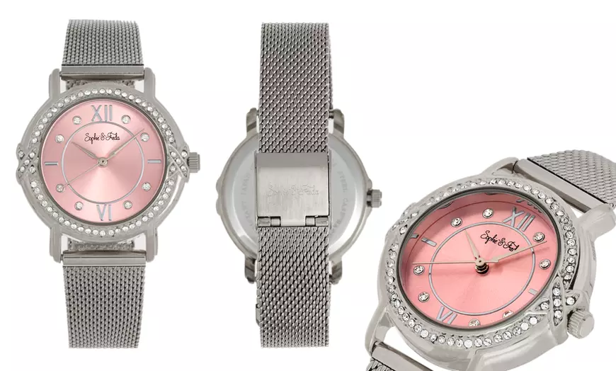 Image 3: Montre Sophie et Freda ornée de cristaux Swarovski®