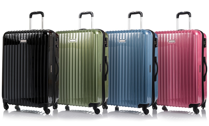 Image 2: 3 Polycarbonate Suitcases