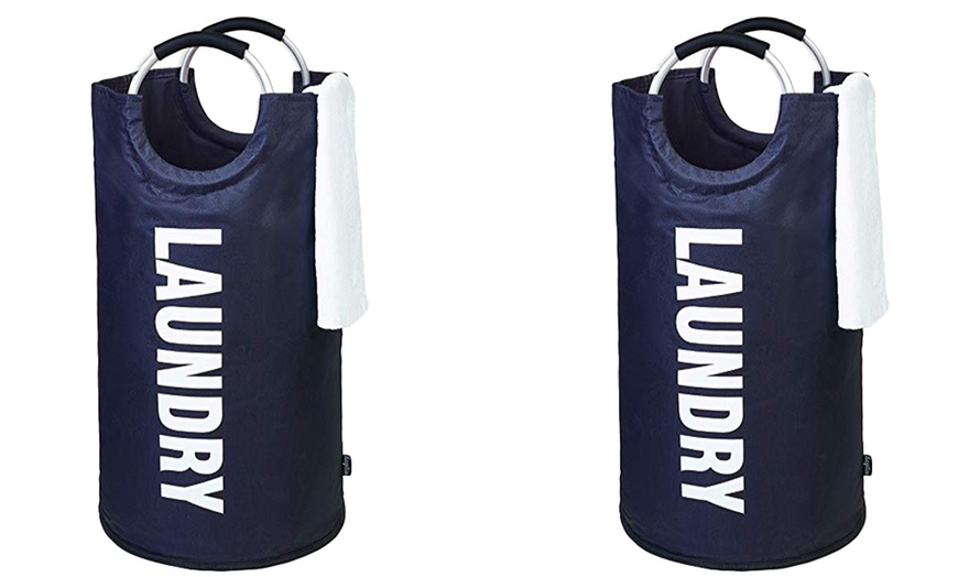 Image 9: One or Two Collapsible Laundry Bags