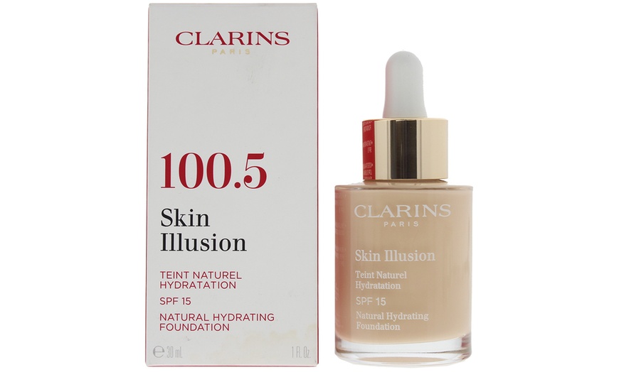 Image 1: Clarins Skin Illusion Natural Hydrating Foundation
