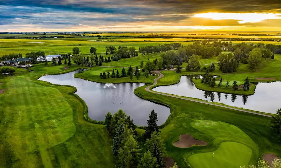 18-Hole Round of Golf for Two or Four Including Cart Rental at Carstairs Golf Club (Up to 34% Off) - Primary Image