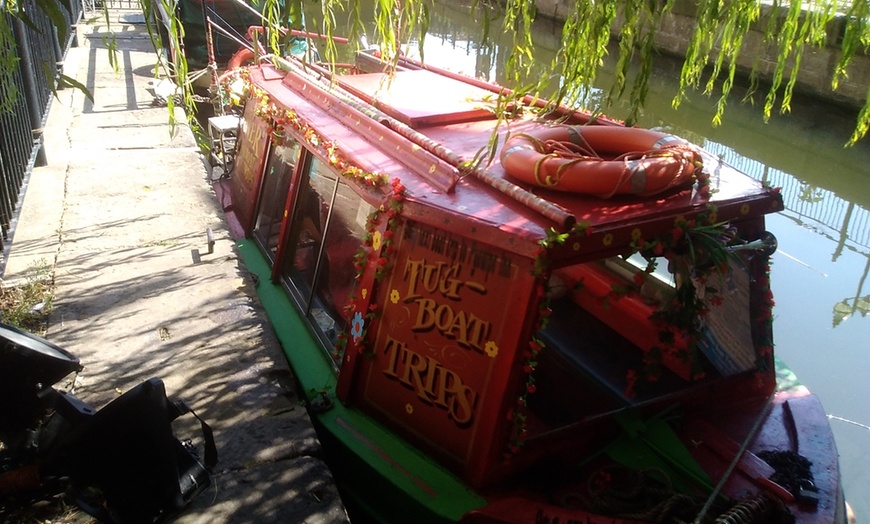 Image 1: Cream Tea with Boat Ride for Two