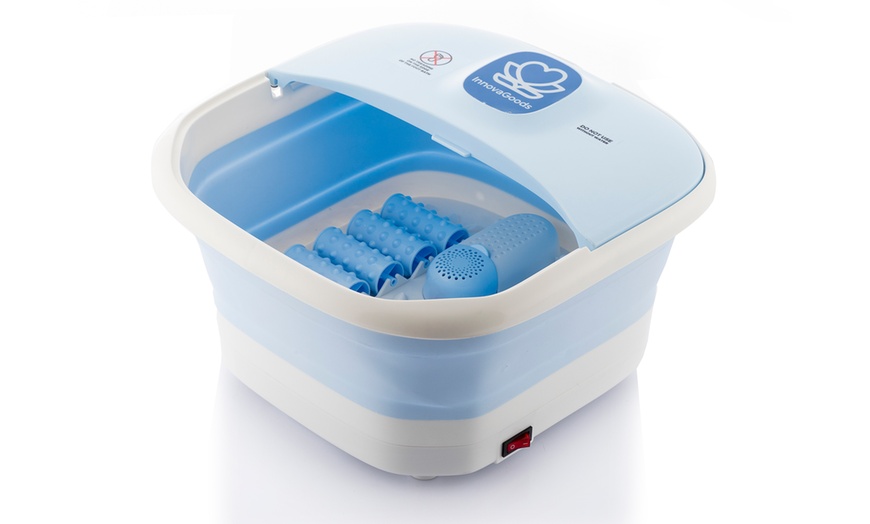 Image 10: InnovaGoods faltbares Fußmassagegerät mit Hydromassage