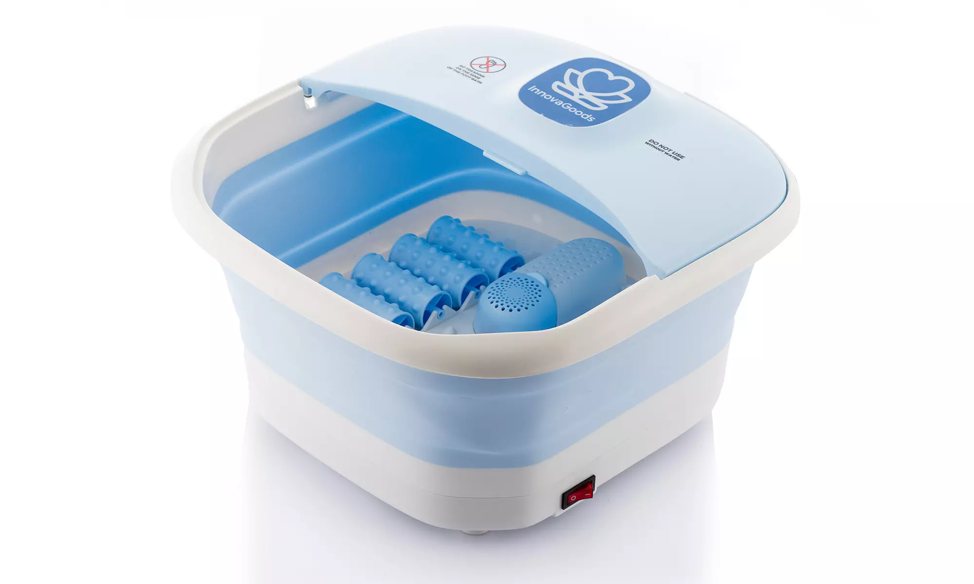 InnovaGoods faltbares Fußmassagegerät mit Hydromassage