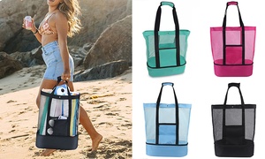  Beach Bag with Insulated... 