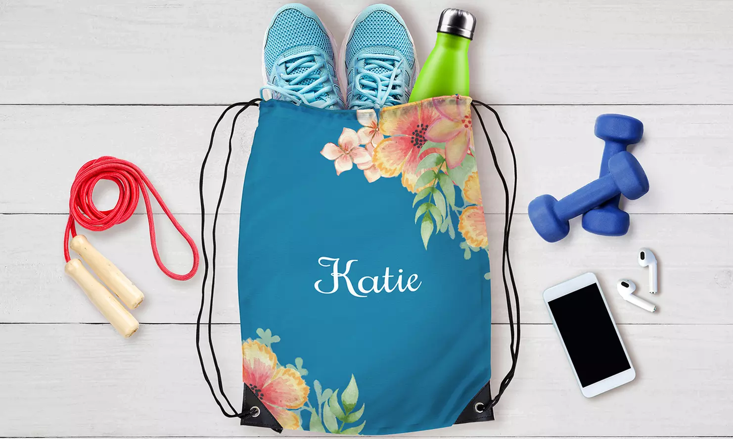 Foto-Kordelzug-Tasche