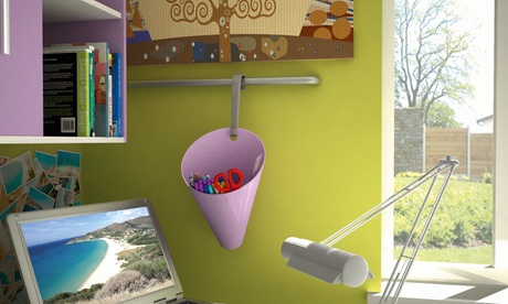 Set 3 portaoggetti universali Gedy disponibili in 3 colori