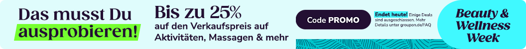 Erhalte bis zu 25% auf lokale Deals mit dem Code PROMO. Endet heute. Einige Deals sind ausgeschlossen.