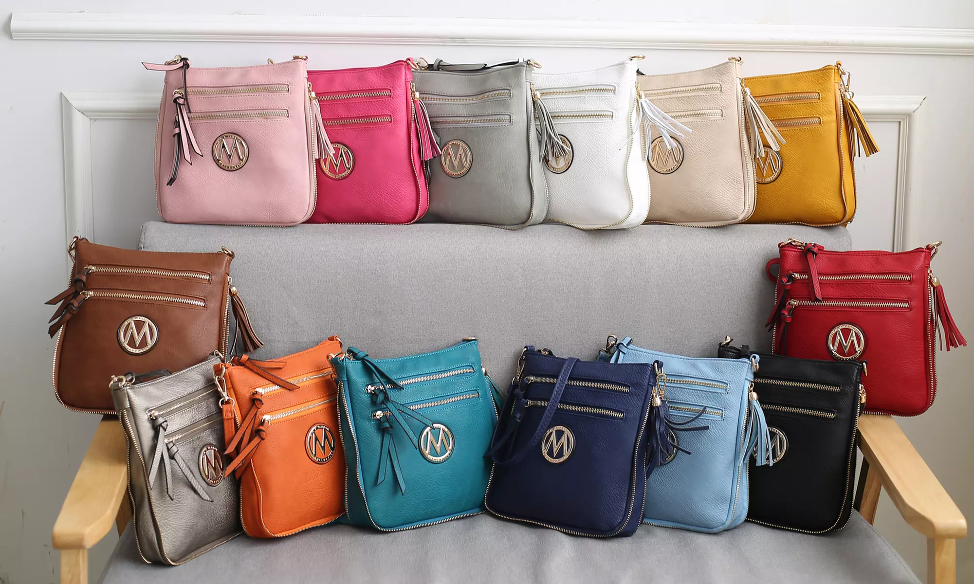 MKF Collection Angelina Crossbody Bag by Mia K. - Primary Image