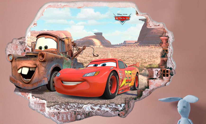 Image 3: Disney Cars Vinyl Wall Decal 