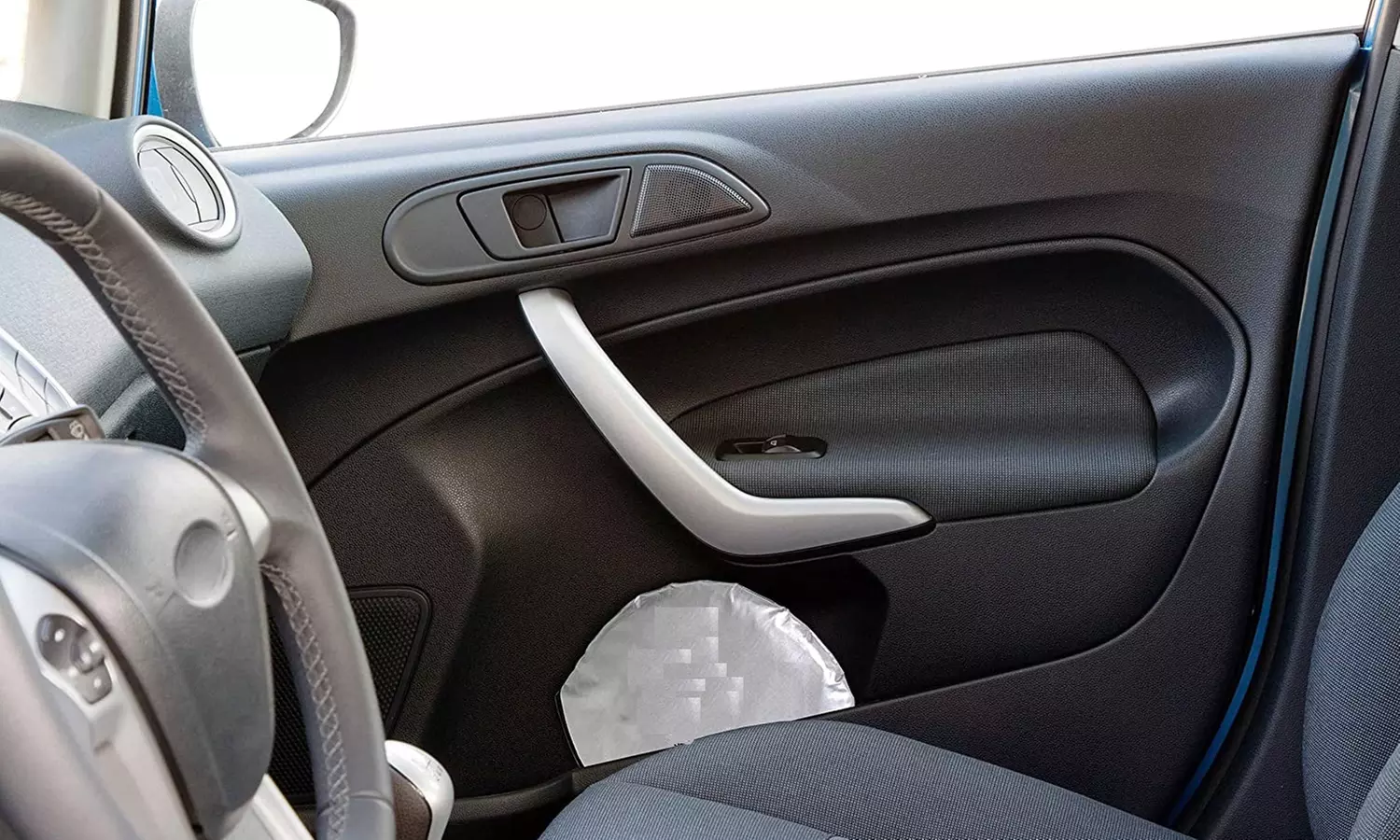 Pare-soleil pour pare-brise avec sac de rangement - Image 3