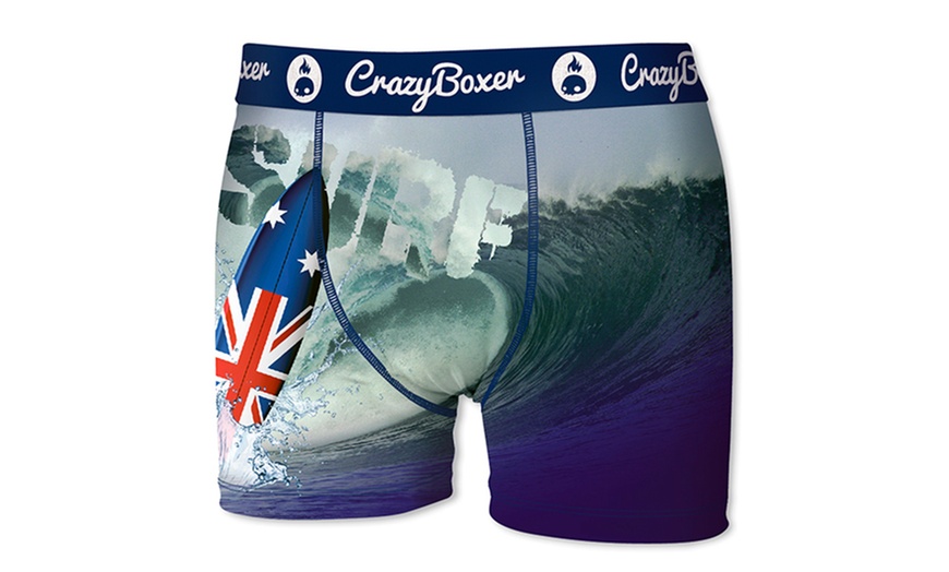 Image 7: Crazy Boxer Men's Boxers 4-Pack